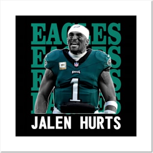 Philadelphia Eagles Jalen Hurts 1 Posters and Art